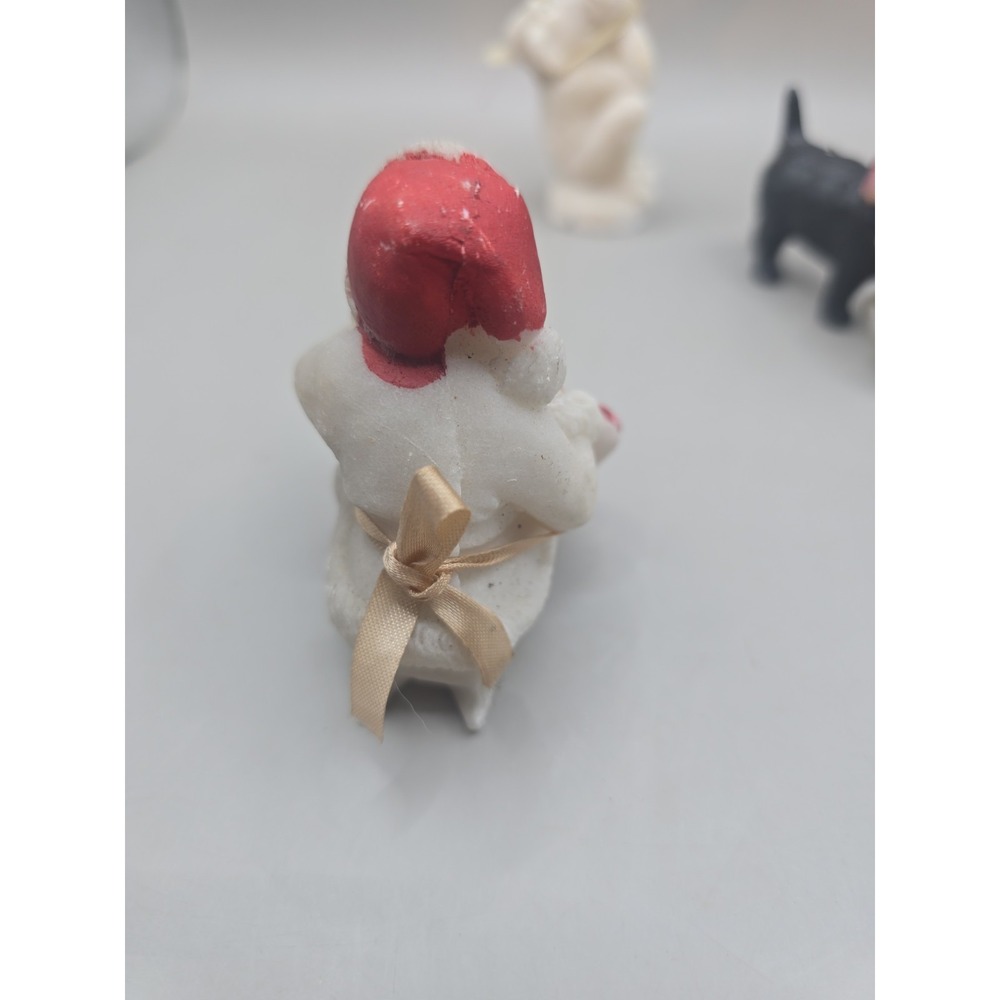 Miniature Perfume & Figurine De Marsay set of 3 Santa Claus, Scottie, Monkey - Picture 4 of 13